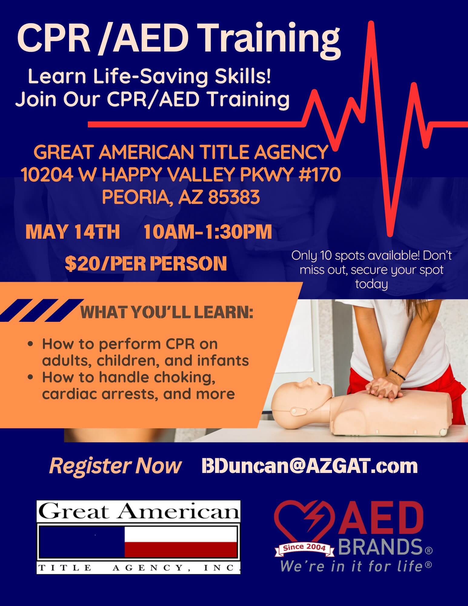 CPR AED Training 5.14.25